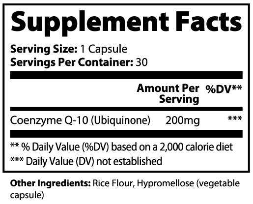 NaKed Roots CoQ10 Ubiquinone