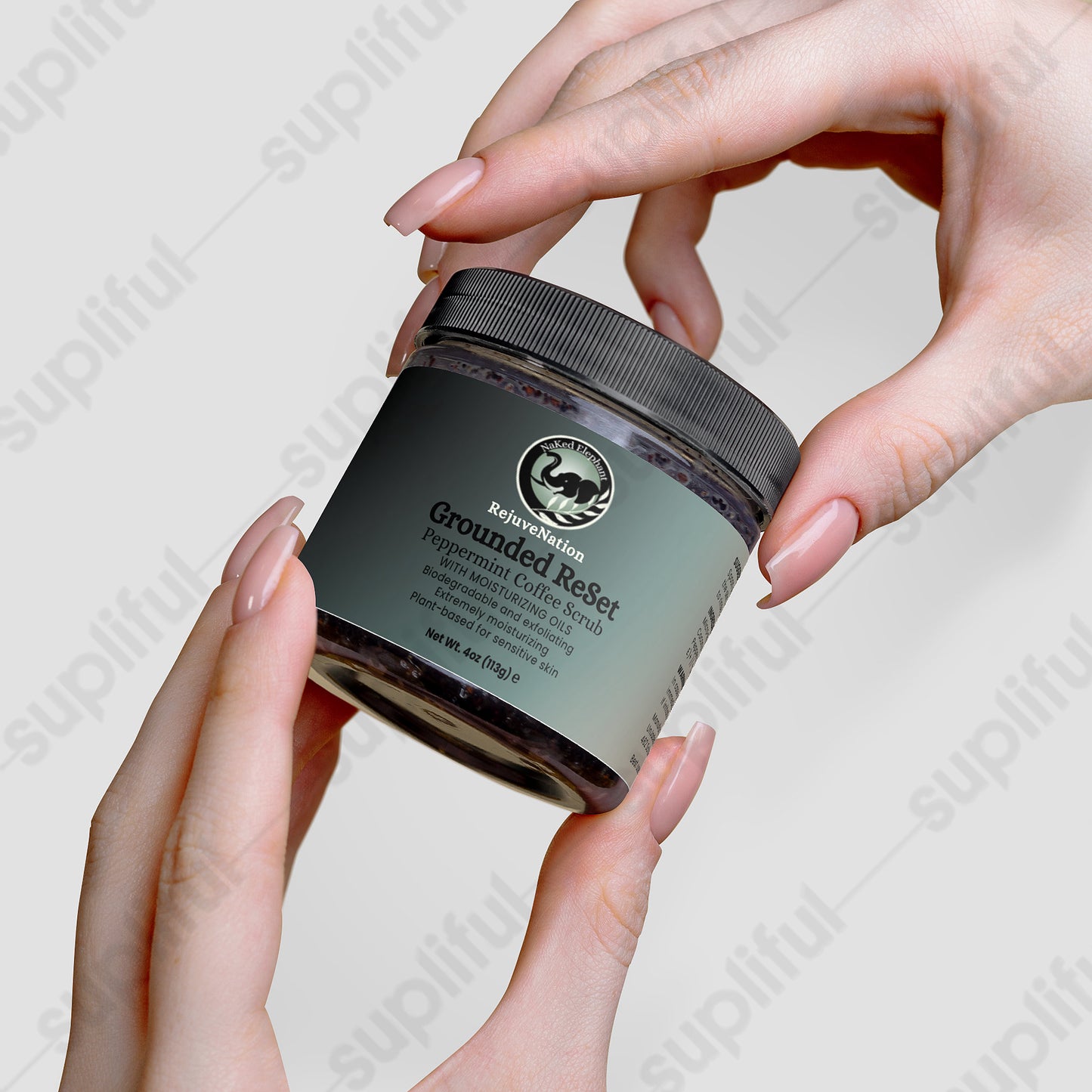 RejuveNation Line: Grounded ReSet Peppermint Coffee Scrub