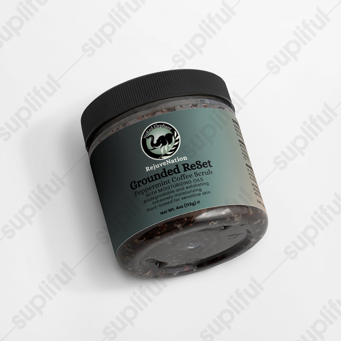 RejuveNation Line: Grounded ReSet Peppermint Coffee Scrub