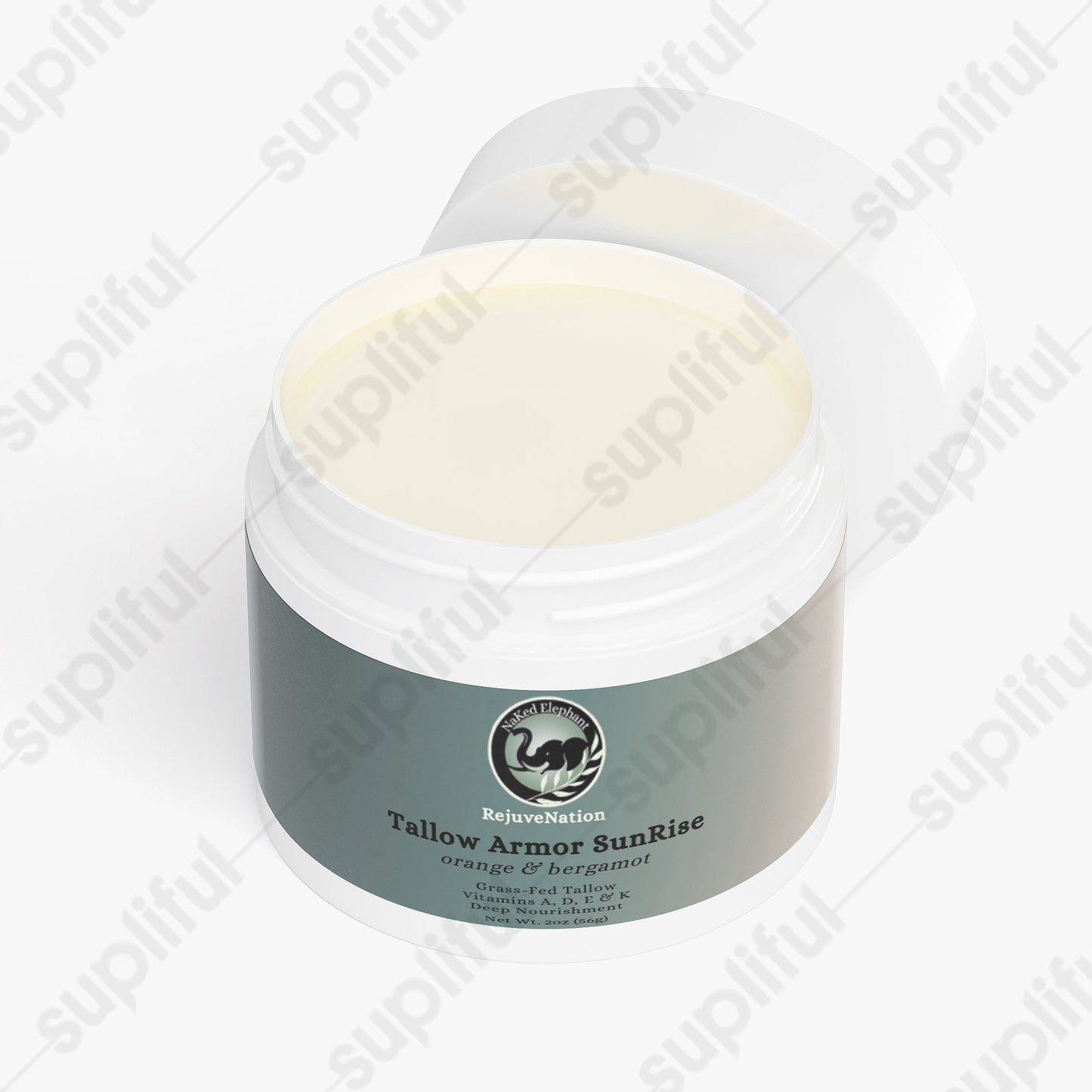 RejuveNation Tallow Armor · SunRise orange & bergamot