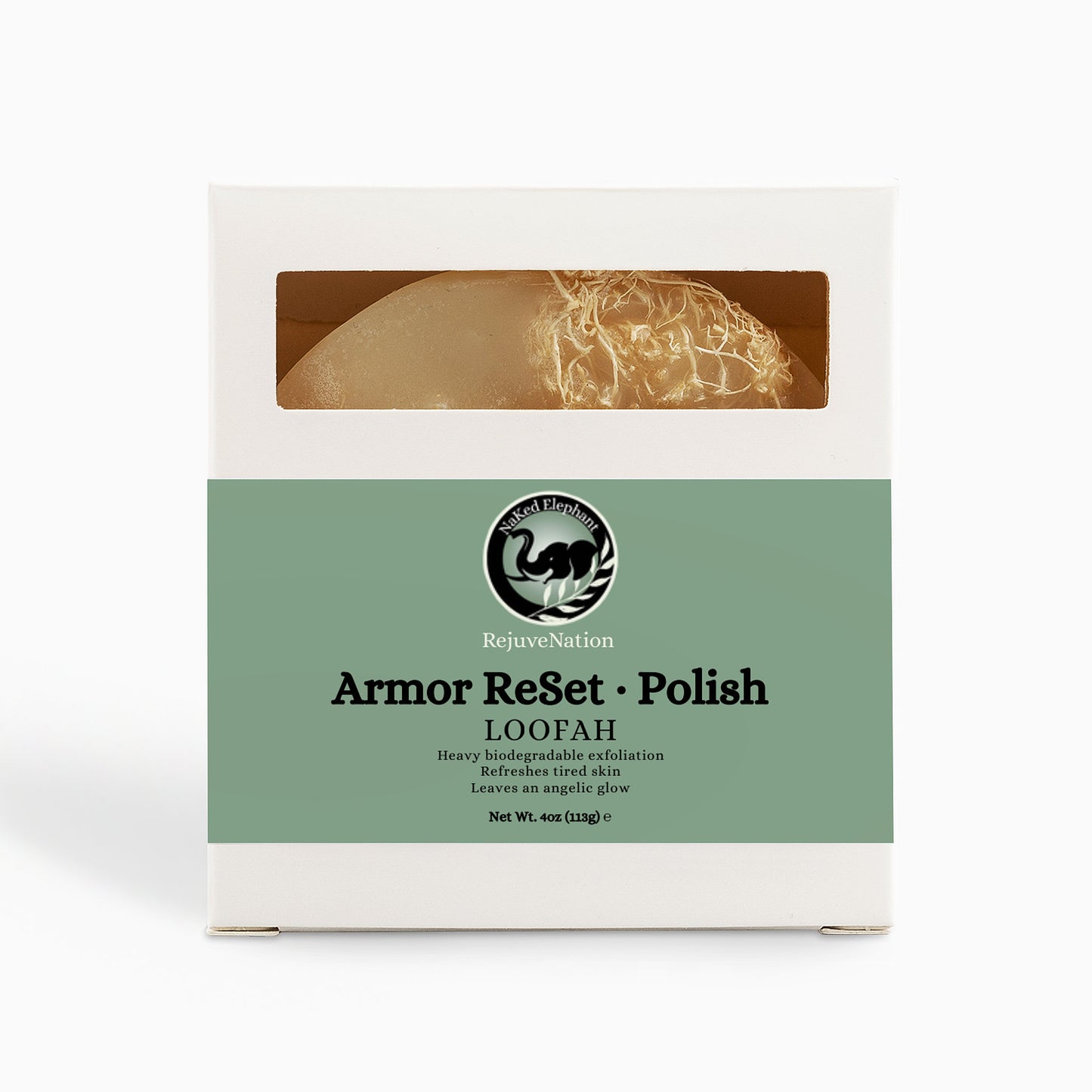 RejuveNation Armor ReSet · Polish Loofah