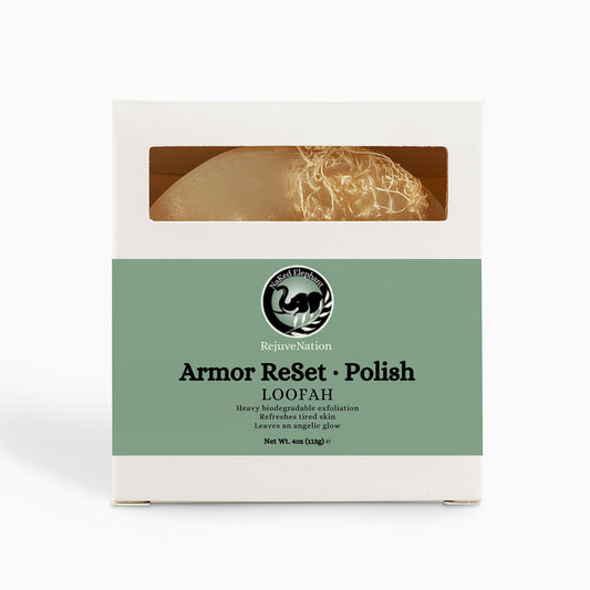 RejuveNation Armor ReSet · Polish Loofah