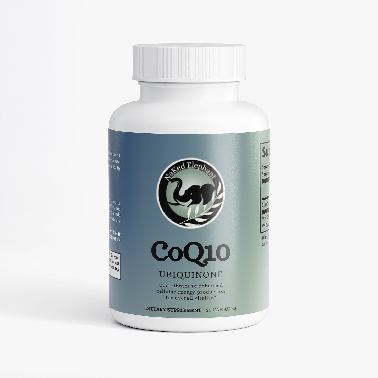 NaKed Elephant CoQ10 Ubiquinone