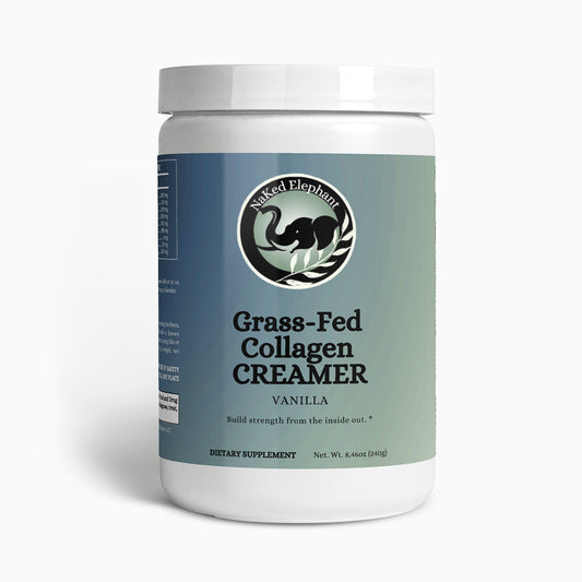 NaKed Elephant Grass-Fed Collagen Creamer (Vanilla)
