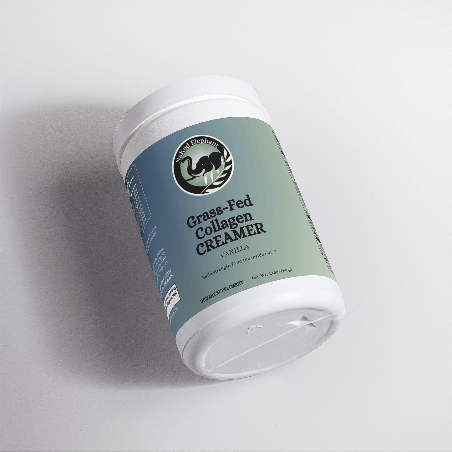 NaKed Elephant Grass-Fed Collagen Creamer (Vanilla)