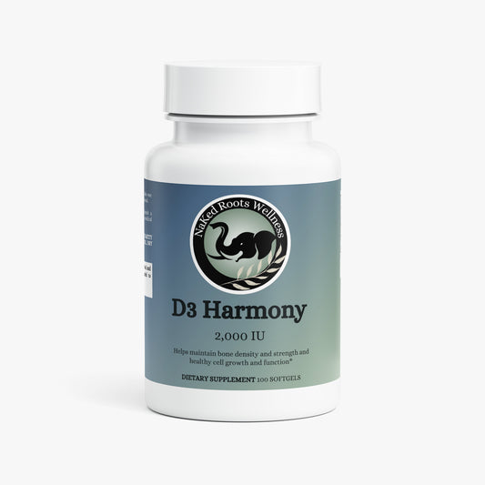 NaKed Roots D3 Harmony 2000 IU