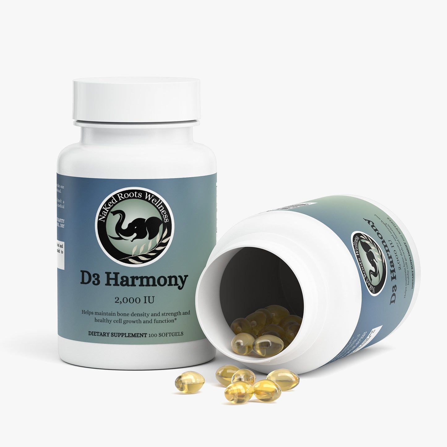 NaKed Roots D3 Harmony 2000 IU
