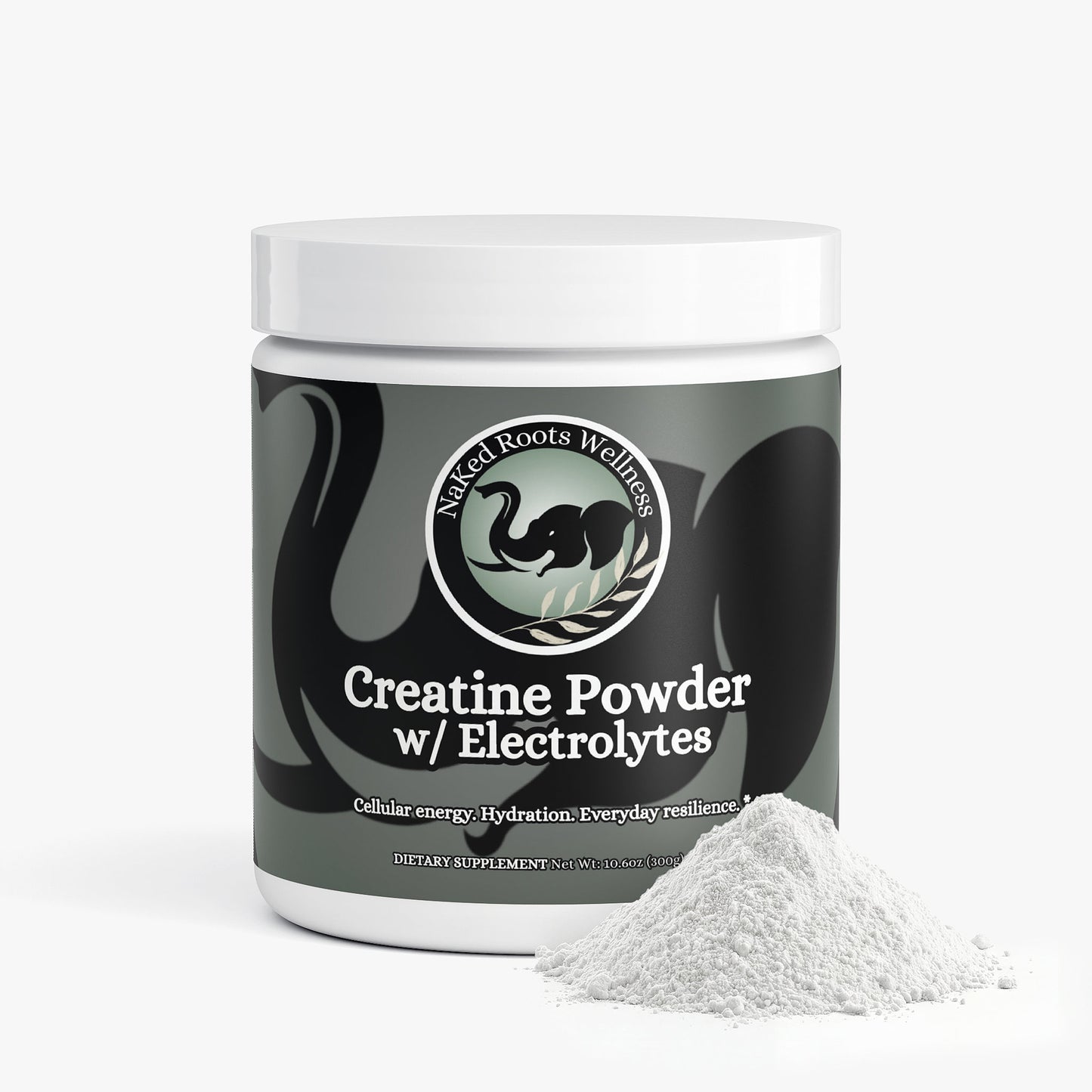 NaKed Roots Pure Creatine w/ Electrolytes