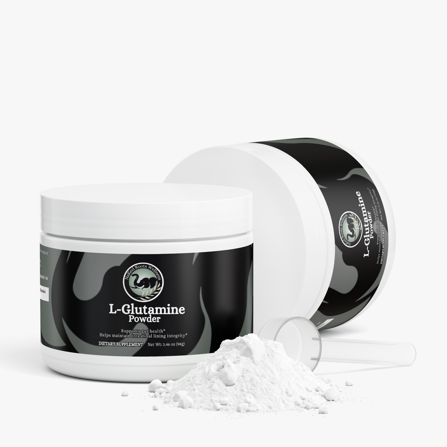 NaKed Roots L-Glutamine Powder